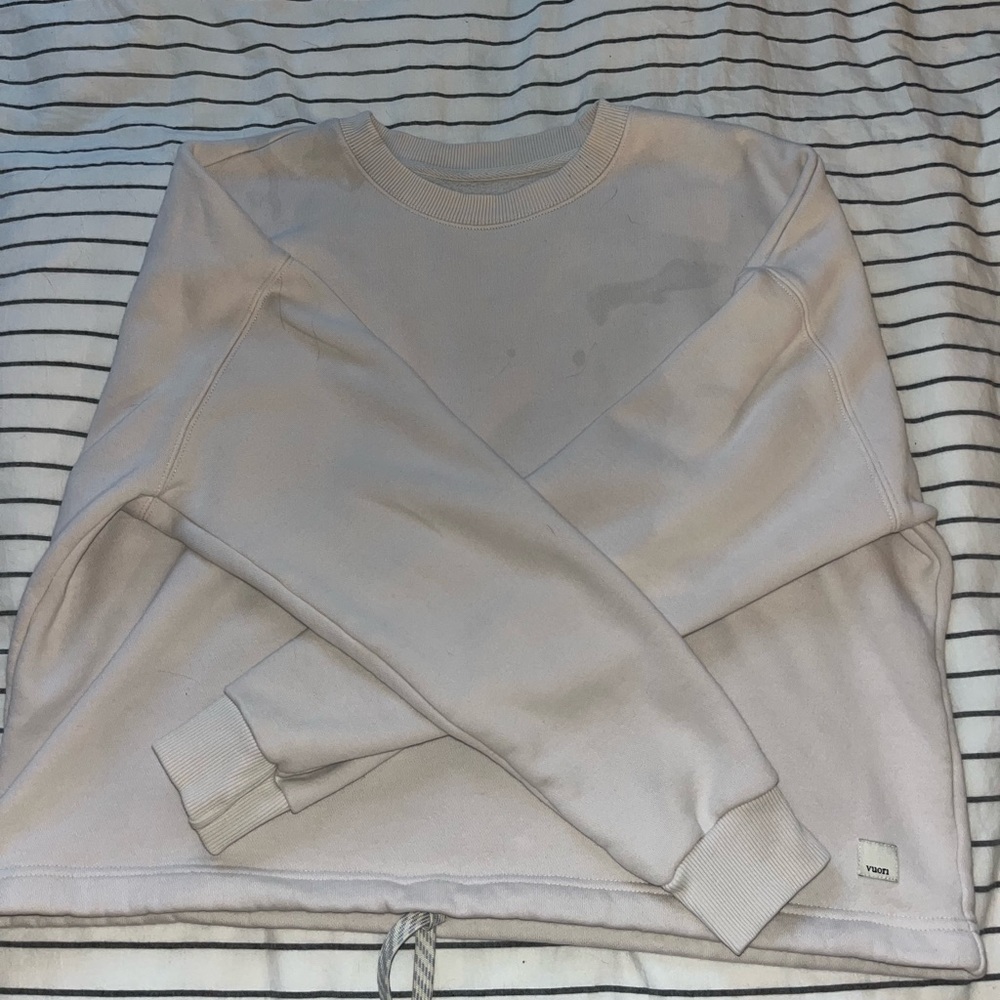 VUORI SWEATSHIRT, CREAM